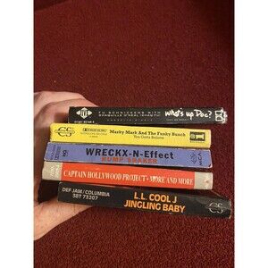 cassette tapes lot (5) Marky Mark LL cool J